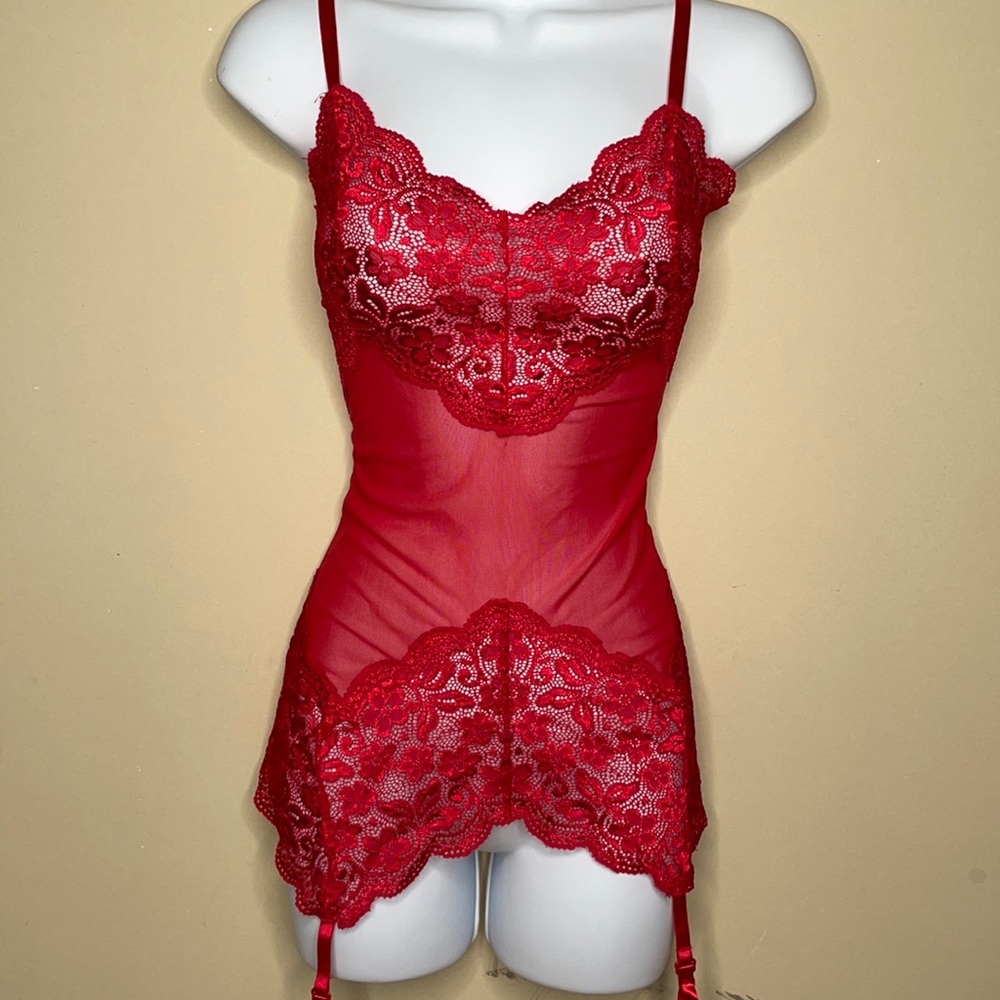 Red lingerie